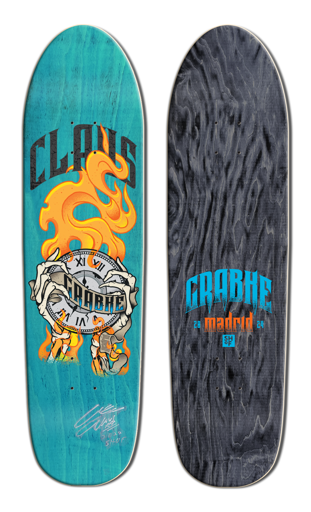 CLAUS GRABKE HALL OF FAME 2024 - SIGNED! LIMITED