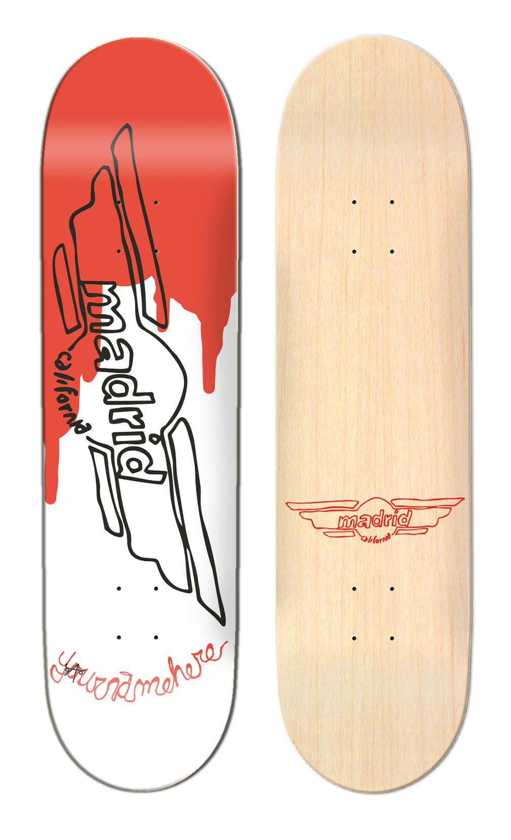 Madrid Skateboards x Tim Kerr