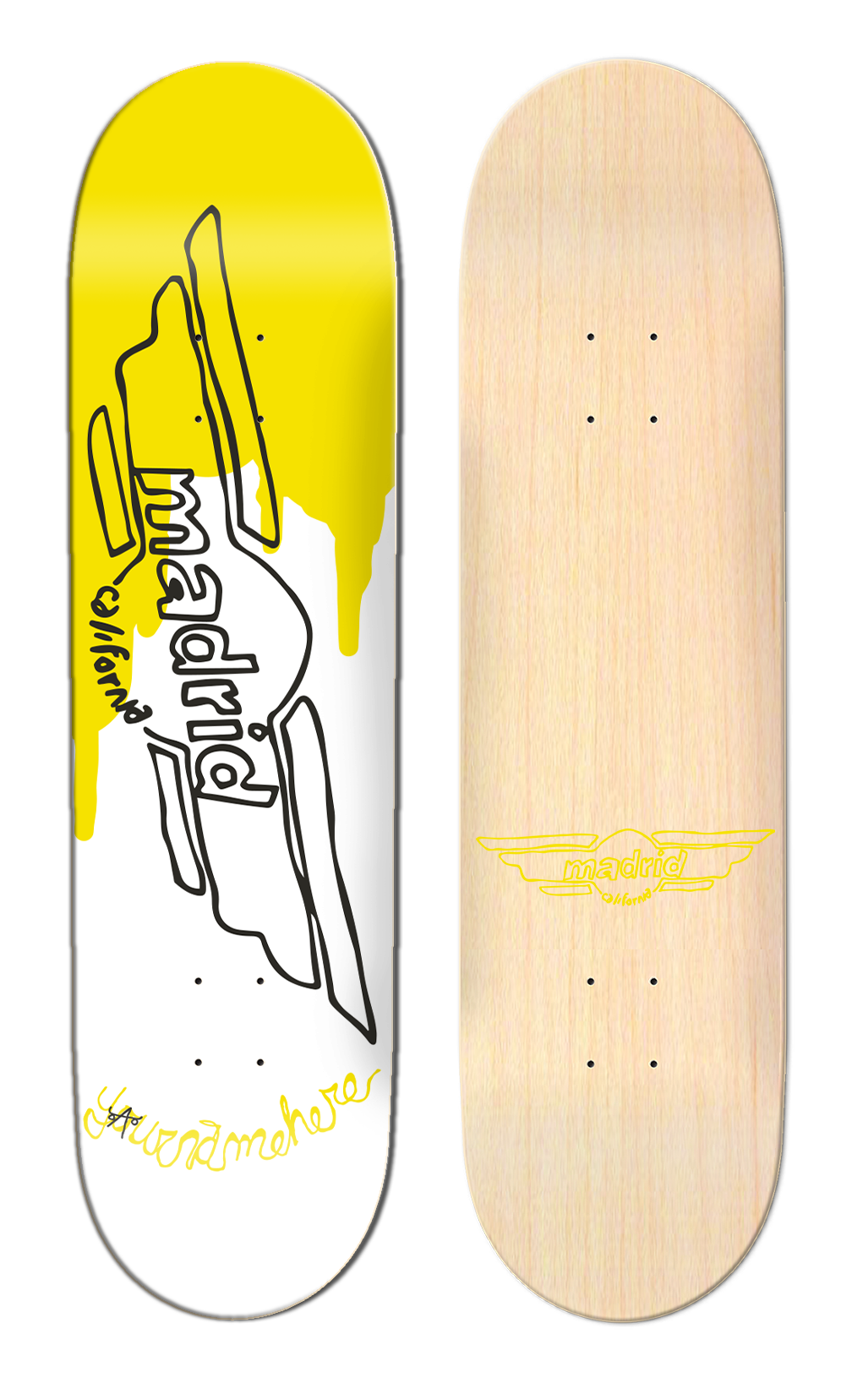 Madrid Skateboards x Tim Kerr