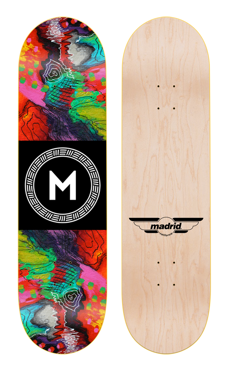 MADRID SKATEBOARD MADRID FLY マドリッドフライ 蝿柄 QEE BLOG】: MADRID FLY 詳細