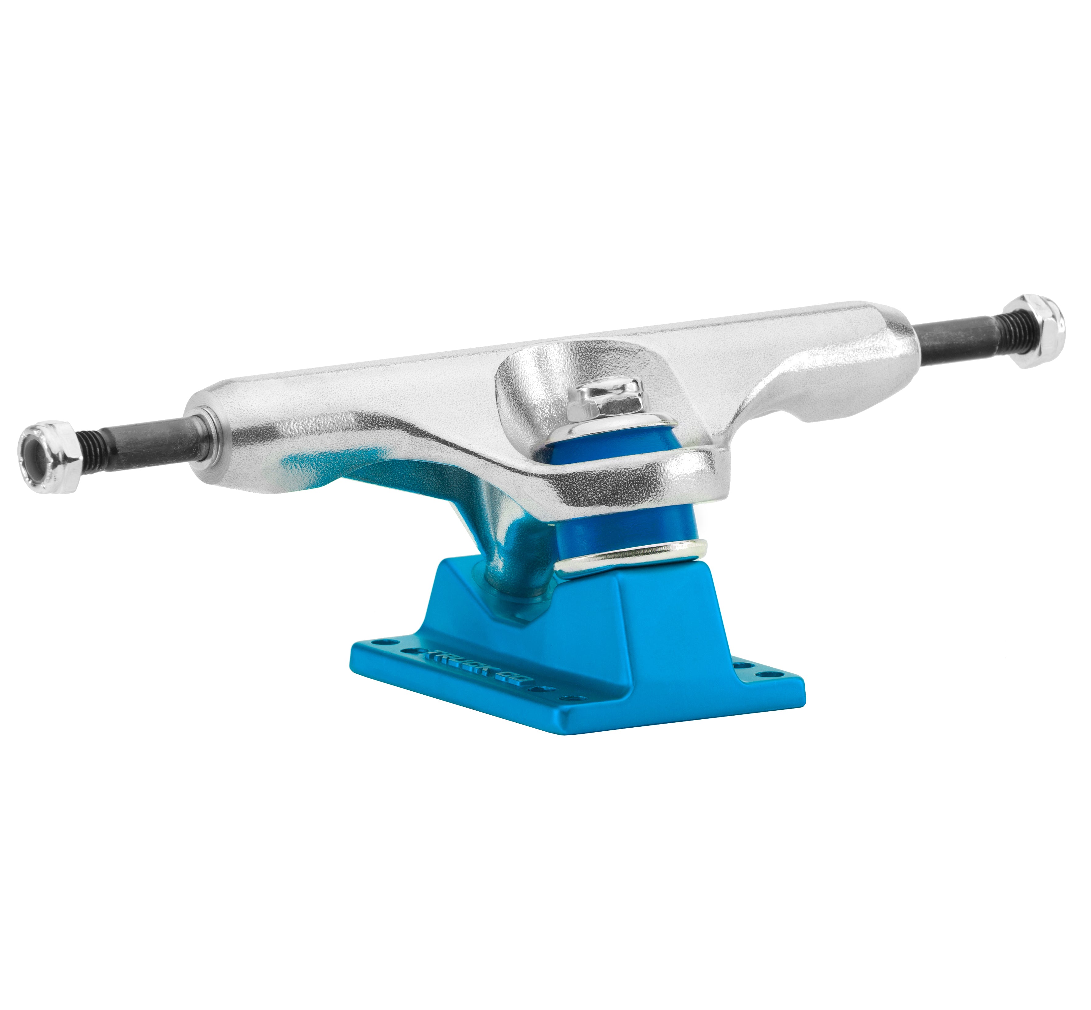 Caliber Standard 9" Raw/Satin Blue Trucks