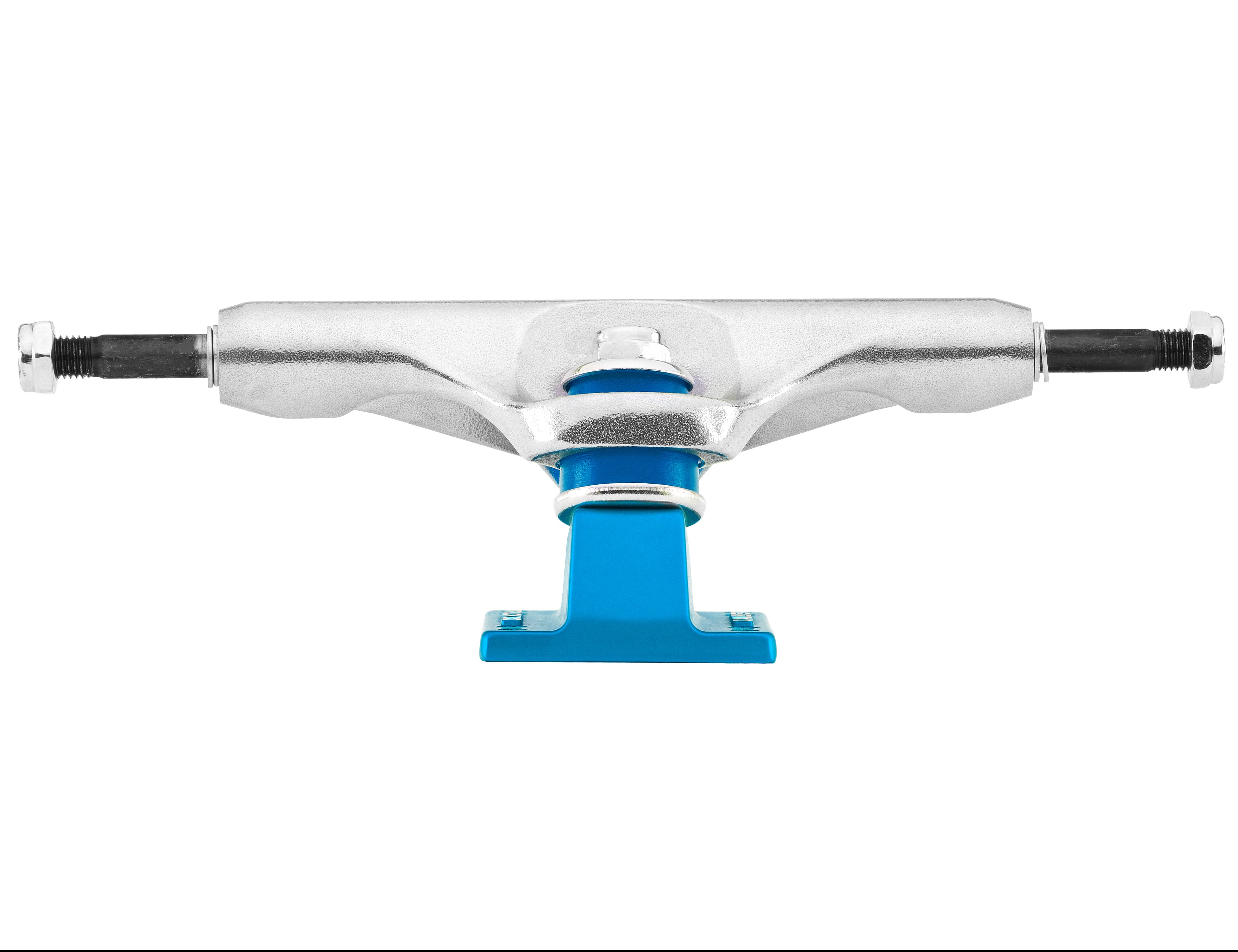 Caliber Standard 9" Raw/Satin Blue Trucks