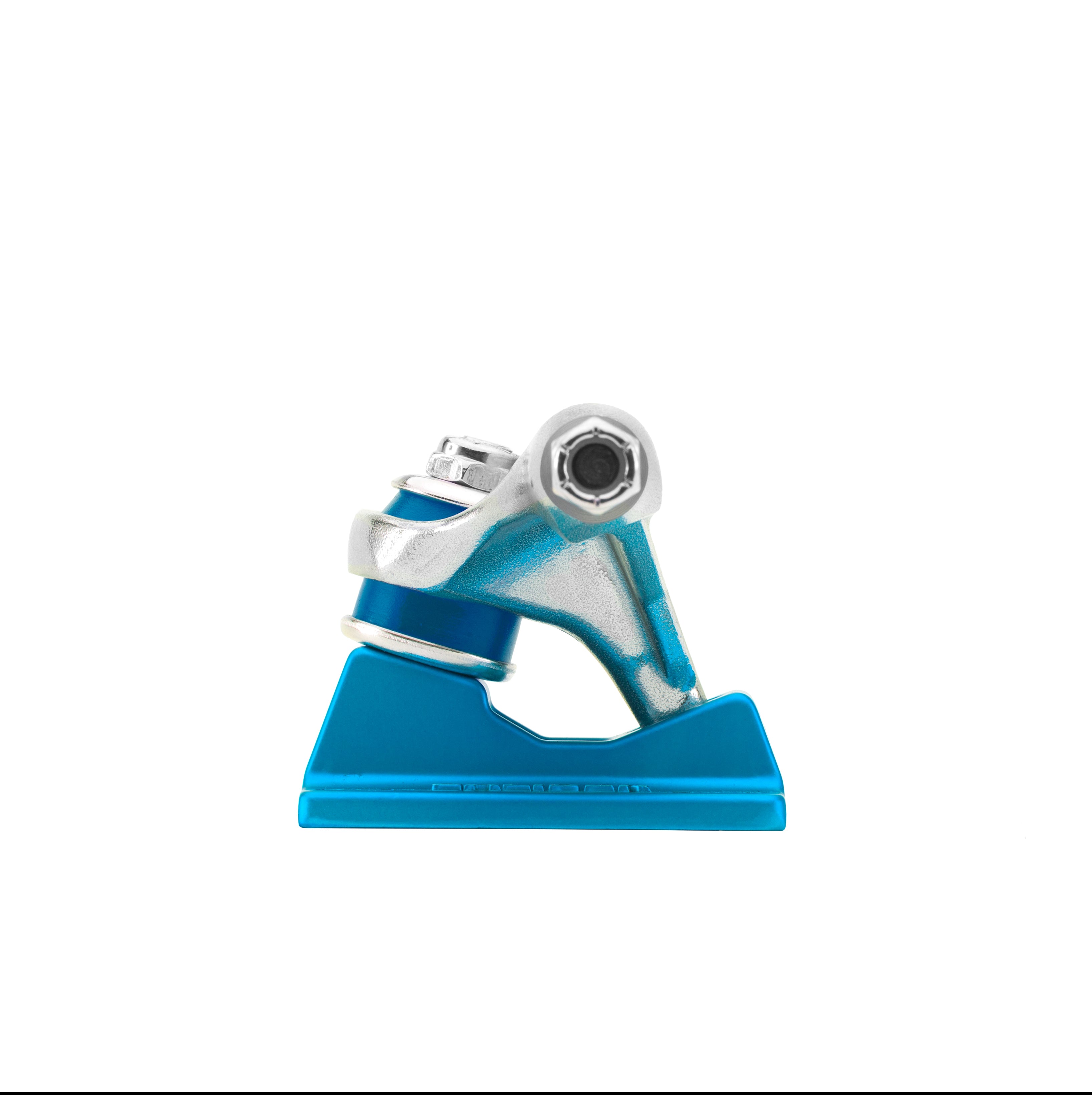 Caliber Standard 9" Raw/Satin Blue Trucks