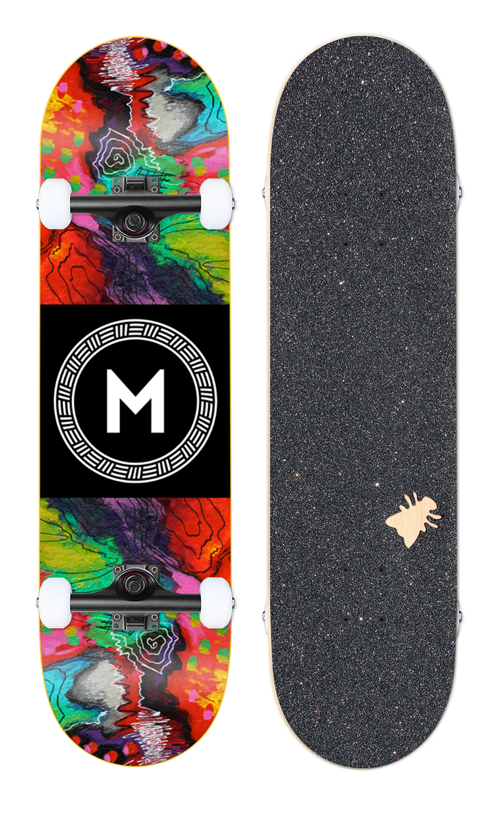 Madrid Abstract 8.25"