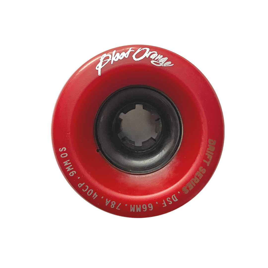 Blood Orange Drift Series 66mm/78A Oxblood Wheels