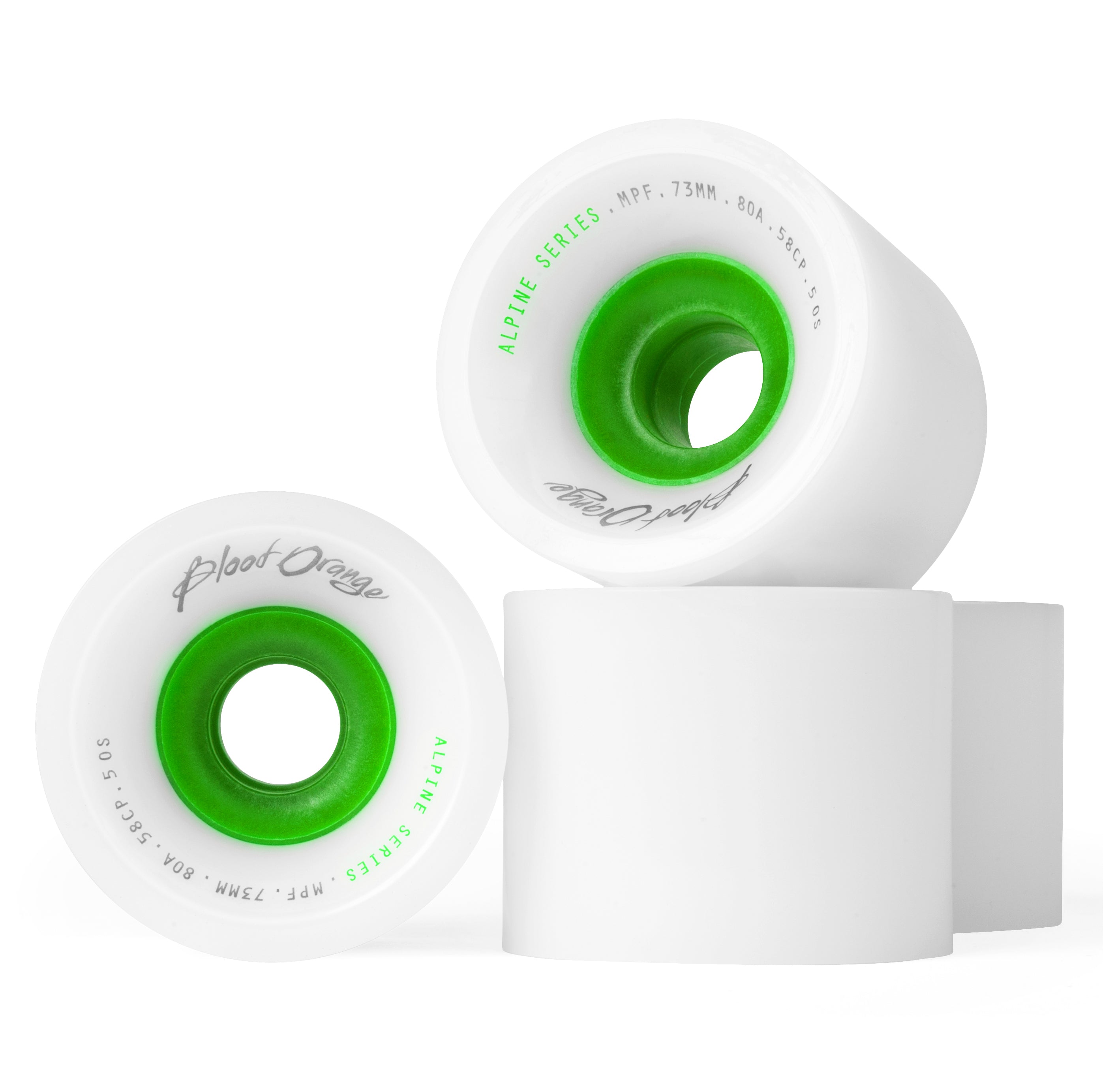 Blood Orange Alpine Series 73mm/80A Wheels – Full Circle Distribution