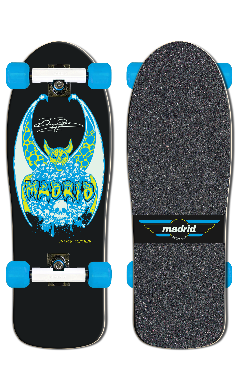 Madrid Retro Glow In The Dark Series Beau Brown
