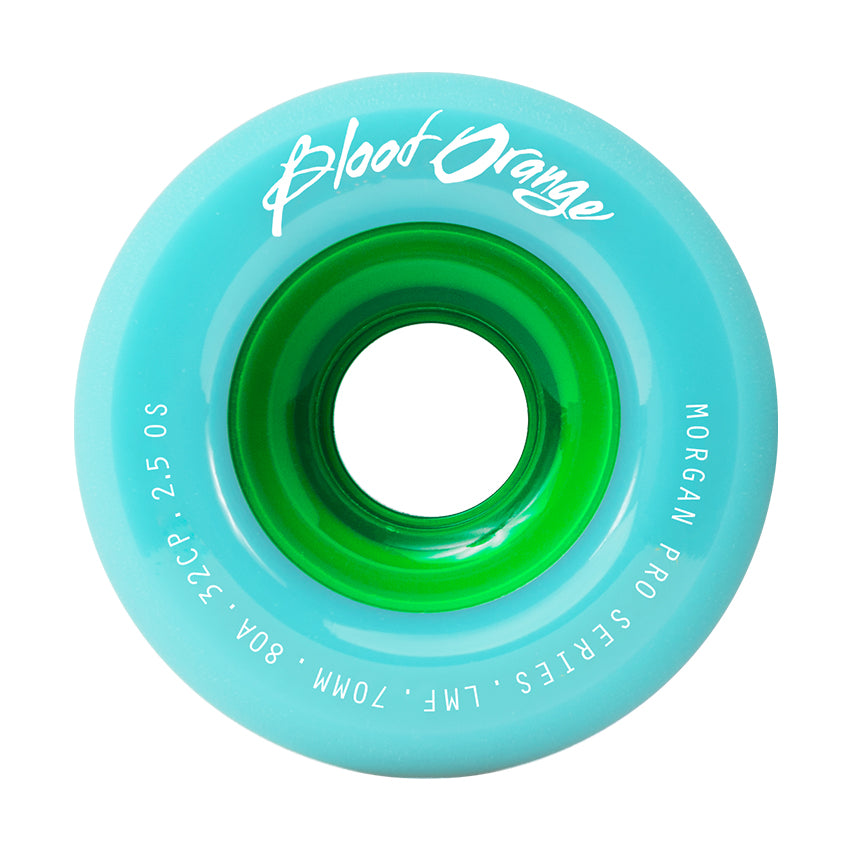 Blood Orange Morgan Pro Series 70mm/80A Seafoam Wheels