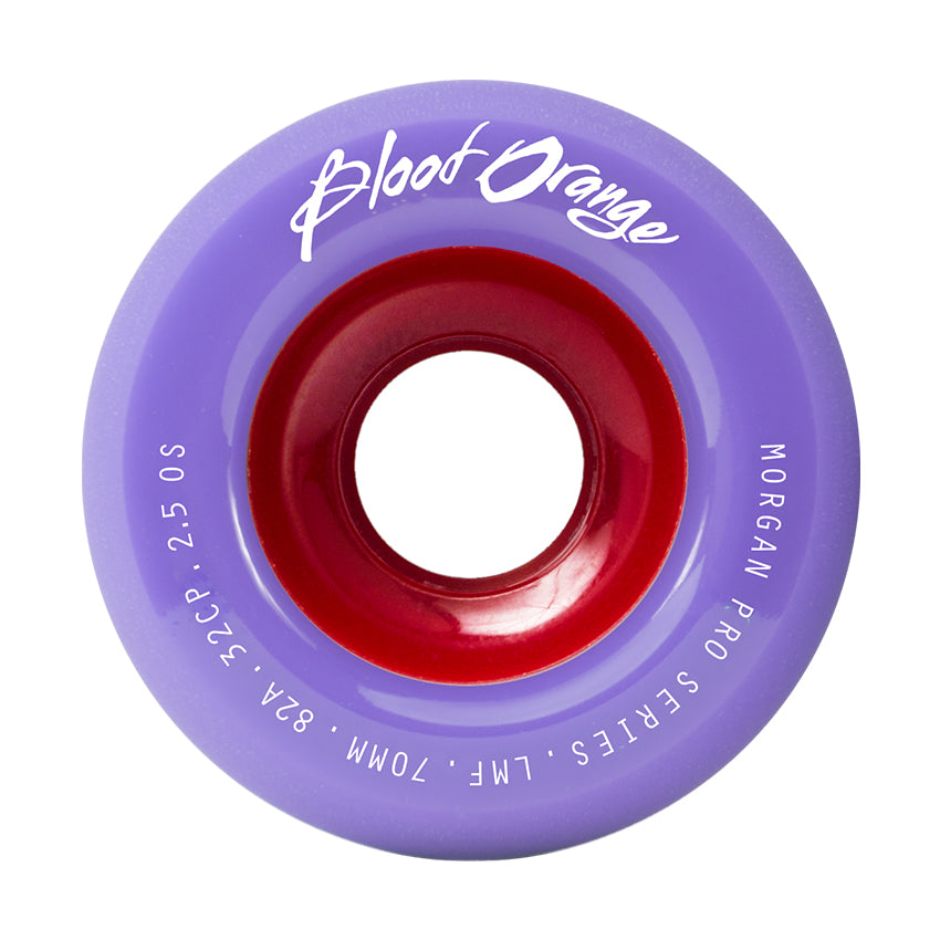 Blood Orange Morgan Pro Series 70mm/82A Lavender Wheels