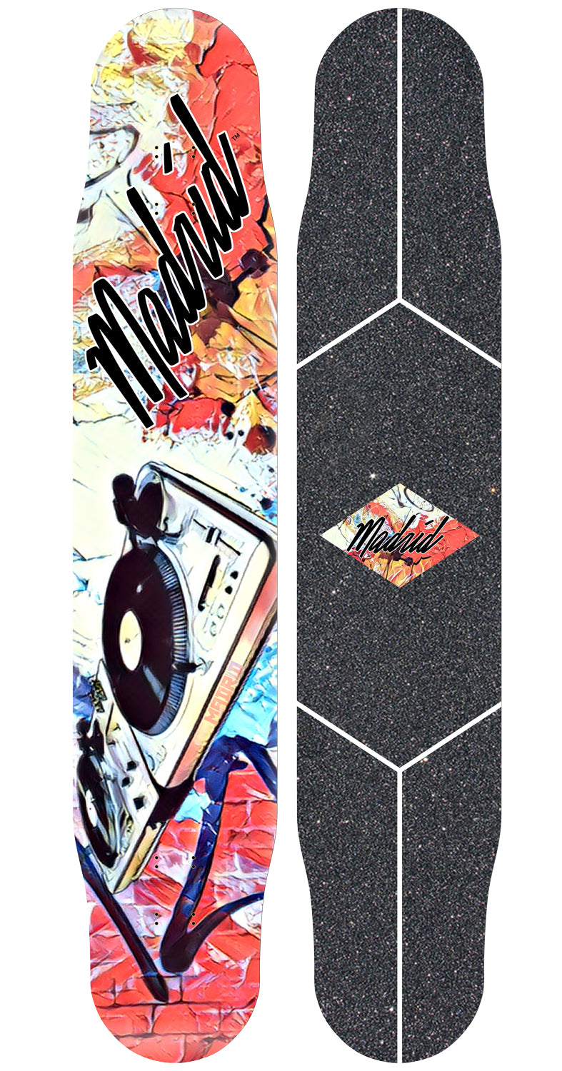 Fiberglass Longboard Carver 46" Turntable